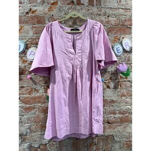 Tuckernuck Lilac Finley Flutter Sleeve Dress